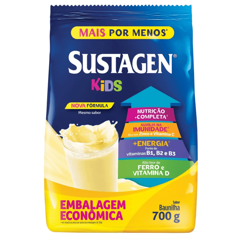 Sustagen Kids Sabor Baunilha 700g